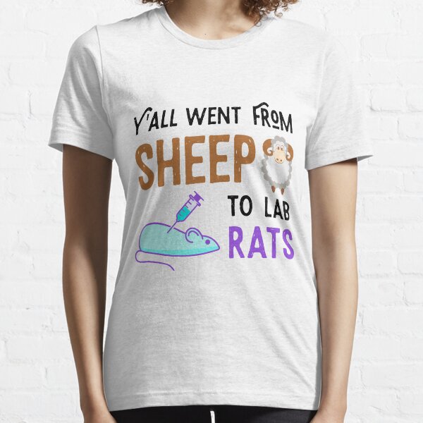 Camiseta Serigrafiada A Mano Rata Científica Camiseta Serigrafiada A Mano Rata Científica