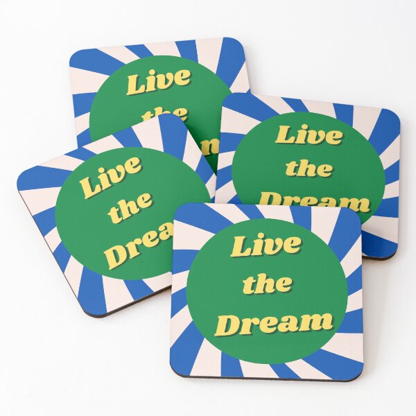 Item preview, "Live the dream" encourage words designed and sold by silveregale.