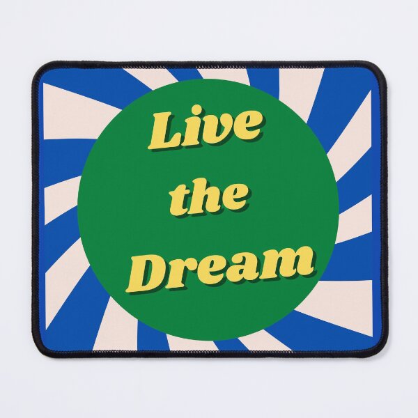 Item preview, "Live the dream" encourage words designed and sold by silveregale.