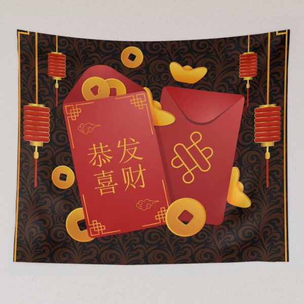 Item preview, Happy Chinese New Year - Red Envelope Hongbao designed and sold by johnta17.
