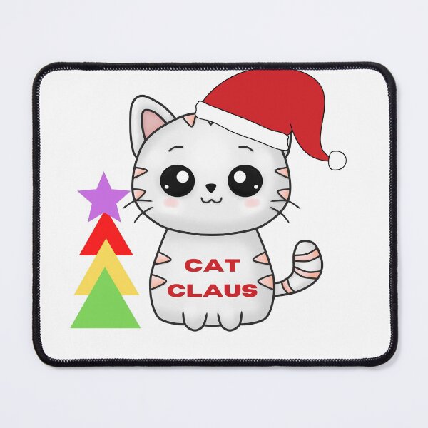 Item preview, gato branco noel designed and sold by IvyHonorio8.