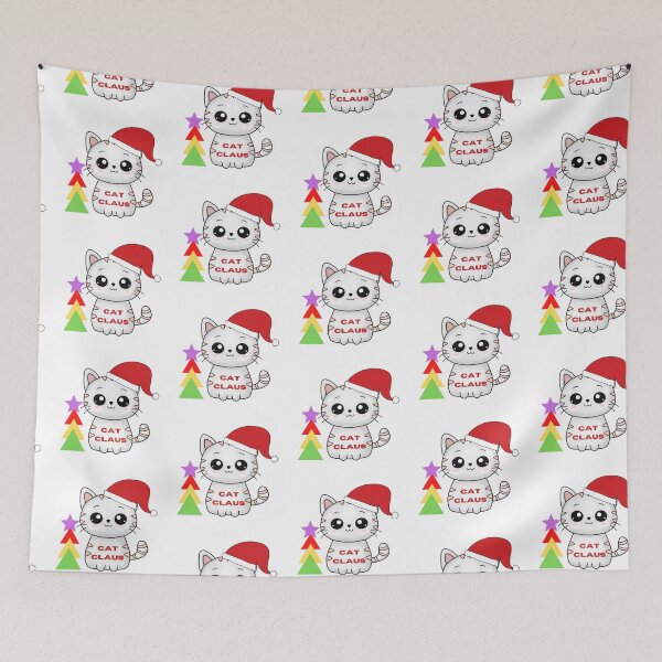 Item preview, gato  branco noel designed and sold by IvyHonorio8.