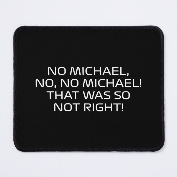 Item preview, "No Michael No!" - Toto Wolf Radio Voice Abu Dhabi GP (White) designed and sold by FilipeFerreira.