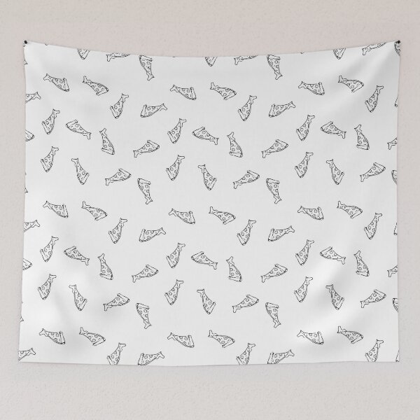 Item preview, Pizza repeating pattern seamless  designed and sold by BrandNameNerd.