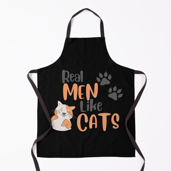 Item preview, Real Men like Cats Husband Dad Gift love Funny Geek Tshirt designed and sold by Nicet-shirt1.