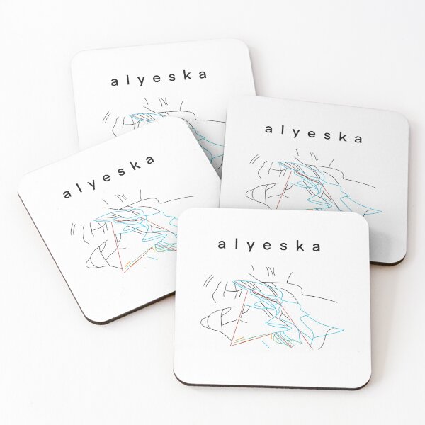Item preview, Alyeska Ski Map designed and sold by PowderandSki.