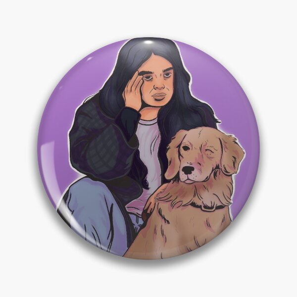 Artikelvorschau, Kate Bishop & Lucky der Pizzahund entworfen und verkauft von ovrthemoonn.