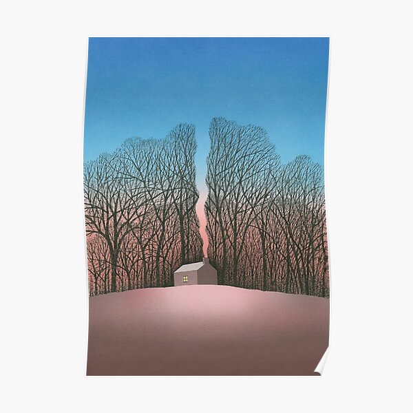 guy billout surrealism wet gareng Poster