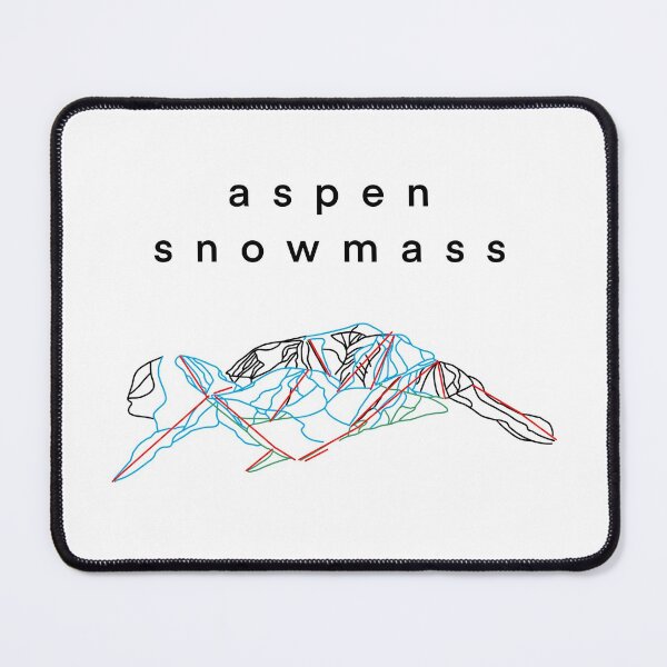 Item preview, Aspen Snowmass Ski Map designed and sold by PowderandSki.