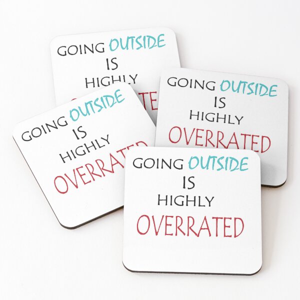 Item preview, Going Outside Is Highly Overrated designed and sold by YSNbr.