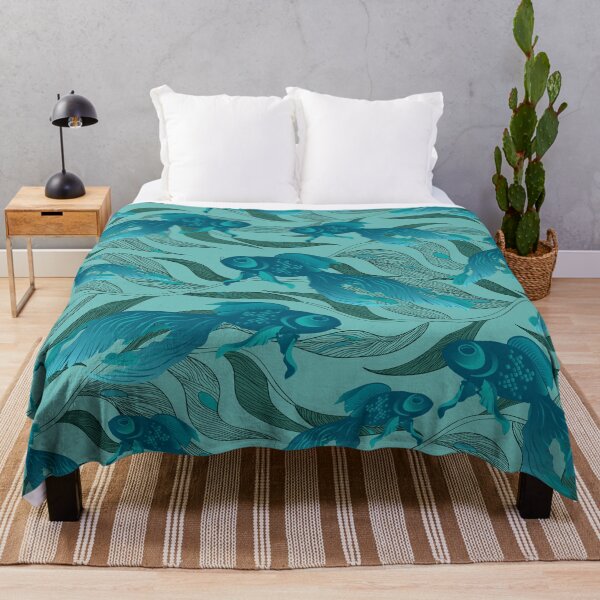 Item preview, Blue Fish Aquarium Seaweed designed and sold by Branka.