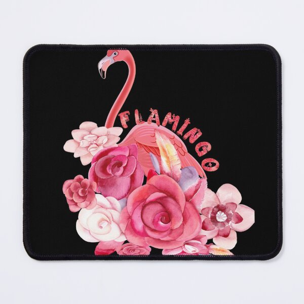 Item preview, Flamingo Rose Pink natural Flamingo and Flower designed and sold by 3metro.