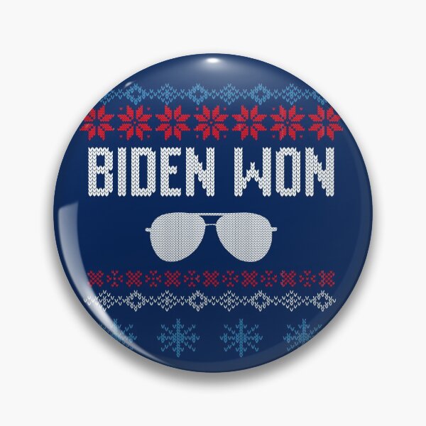 Item preview, Biden Won Christmas Ugly Sweater Style designed and sold by mjhdesigns.