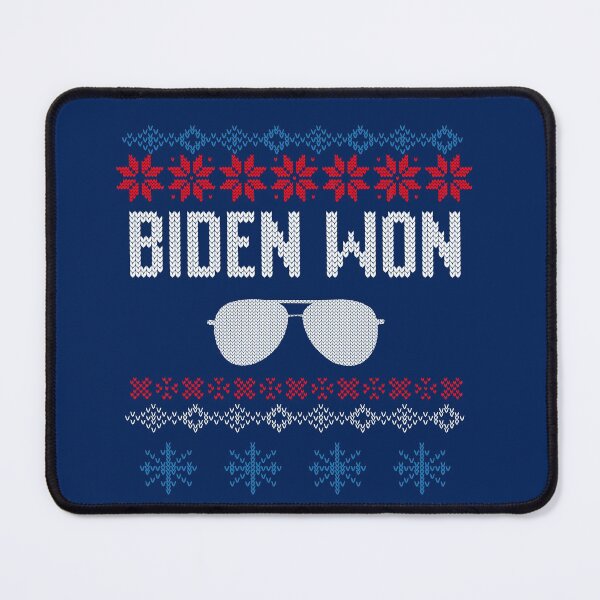Item preview, Biden Won Christmas Ugly Sweater Style designed and sold by mjhdesigns.