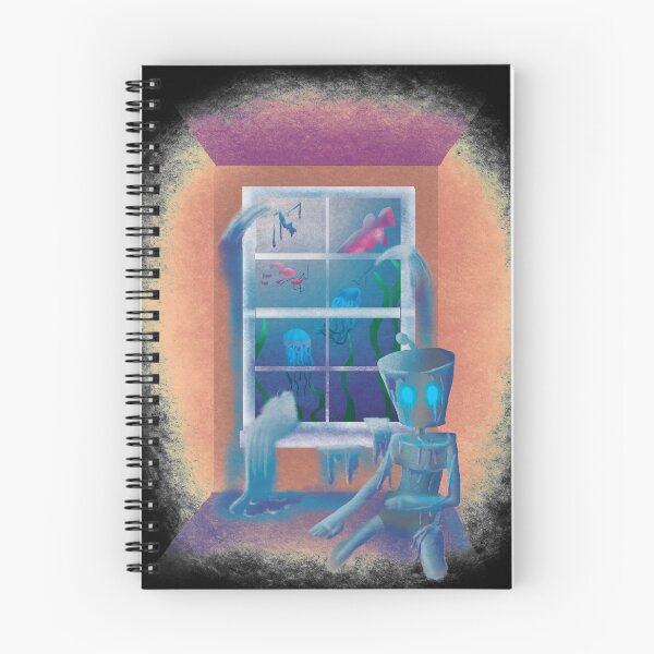 Item preview, Robot's House Under the Ocean designed and sold by Mojoanimeo.