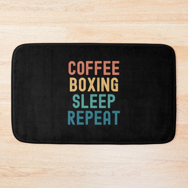 Item preview, Coffee Boxing Sleep Repeat - Funny Boxing & Coffee Gift designed and sold by kindxinn.