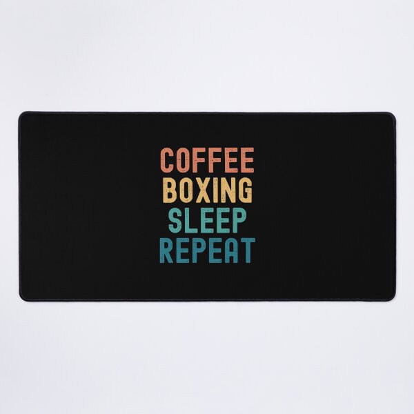 Item preview, Coffee Boxing Sleep Repeat - Funny Boxing & Coffee Gift designed and sold by kindxinn.