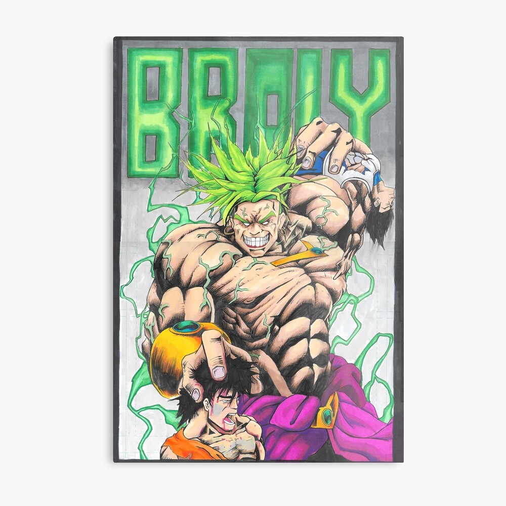 Gogeta Blue vs Broly Art Board Print for Sale by GrisArt