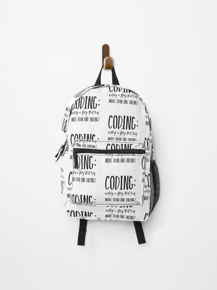 Thumbnail 1 of 3, Backpack, Funny Coding Design designed and sold by Cute-Jory-Store.
