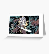 Witcher Greeting Card