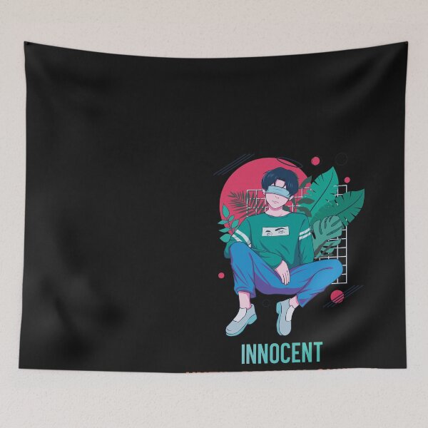 Item preview, Blindfold Anime Guy, Innocent Until Proven Guilty designed and sold by DearSunny.