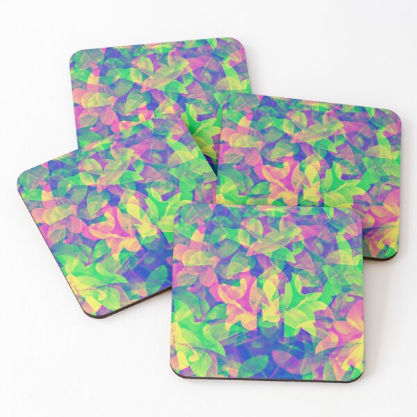 Item preview, Abstract art plants colorful photo  designed and sold by Tropical Blood.