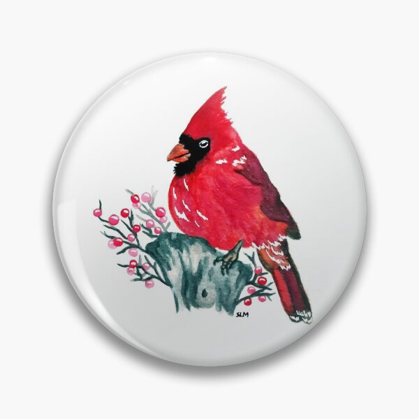 Item preview, Holly Jolly Red Bird designed and sold by Shelly McClain.