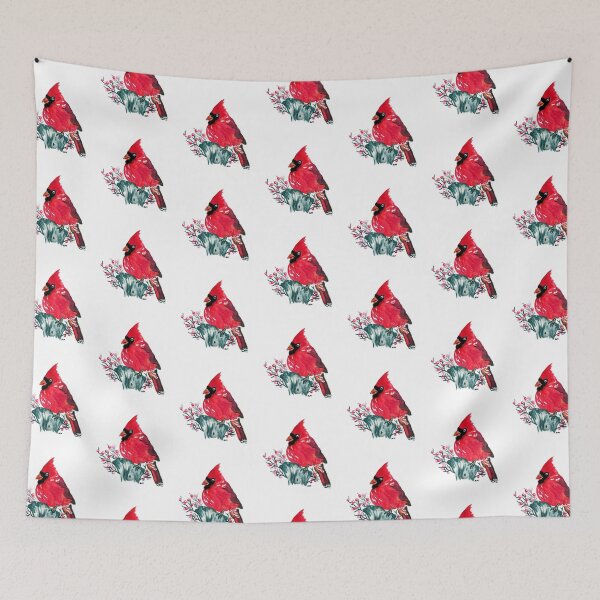 Item preview, Holly Jolly Red Bird designed and sold by Shelly McClain.