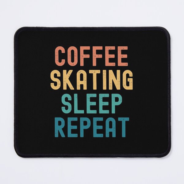 Item preview, Coffee Skating Sleep Repeat - Funny Skating & Coffee Gift designed and sold by kindxinn.