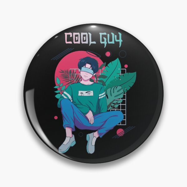 Item preview, Blindfold Anime Guy, Innocent Until Proven Guilty, Cool Guy designed and sold by DearSunny.
