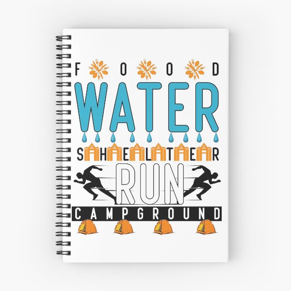 Item preview, Food water shelter run campground designed and sold by LouzaArte.