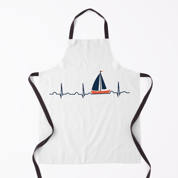 Artikelvorschau, Segeln Heartbeat Sailor Boating entworfen und verkauft von TastefulTees.