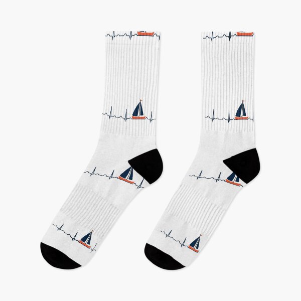 Item preview, Vela Heartbeat Sailor Boating designed and sold by TastefulTees.