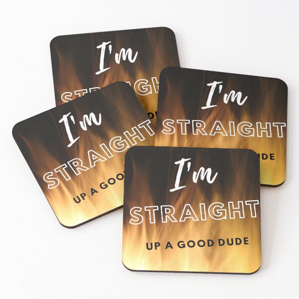 Item preview, I'm straight up a good dude party design designed and sold by Siahtasi55.