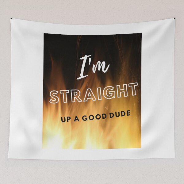 Item preview, I'm straight up a good dude party design designed and sold by Siahtasi55.