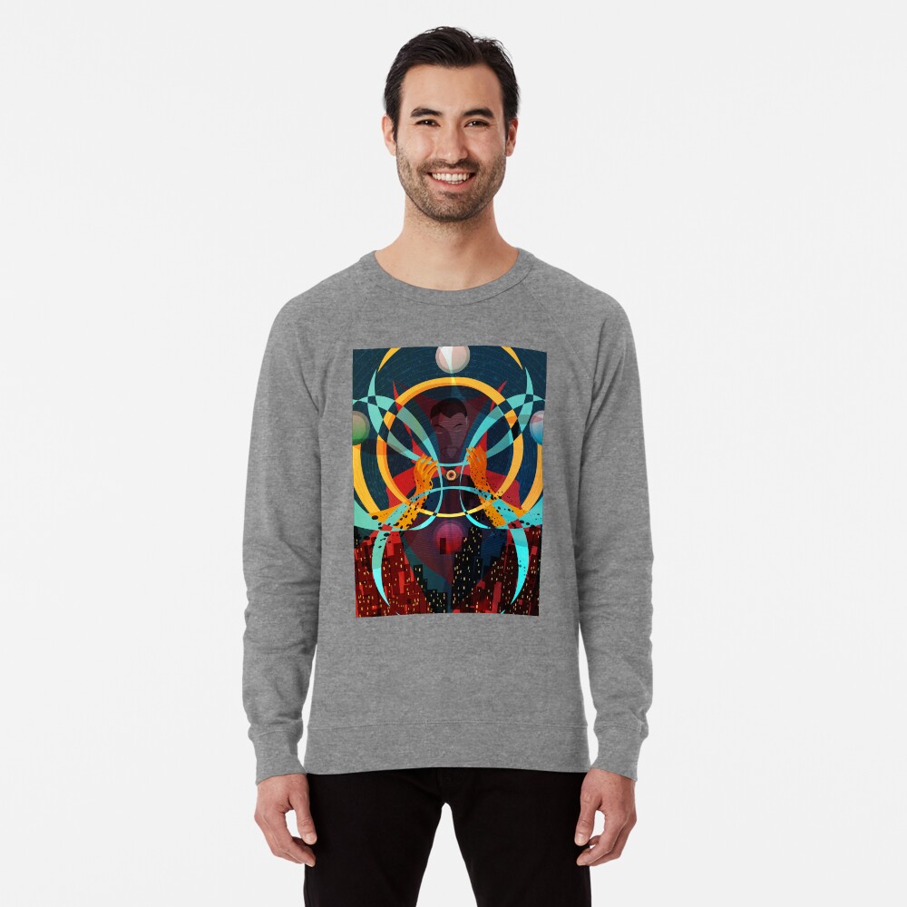 Item preview, Lightweight Sweatshirt designed and sold by modHero.