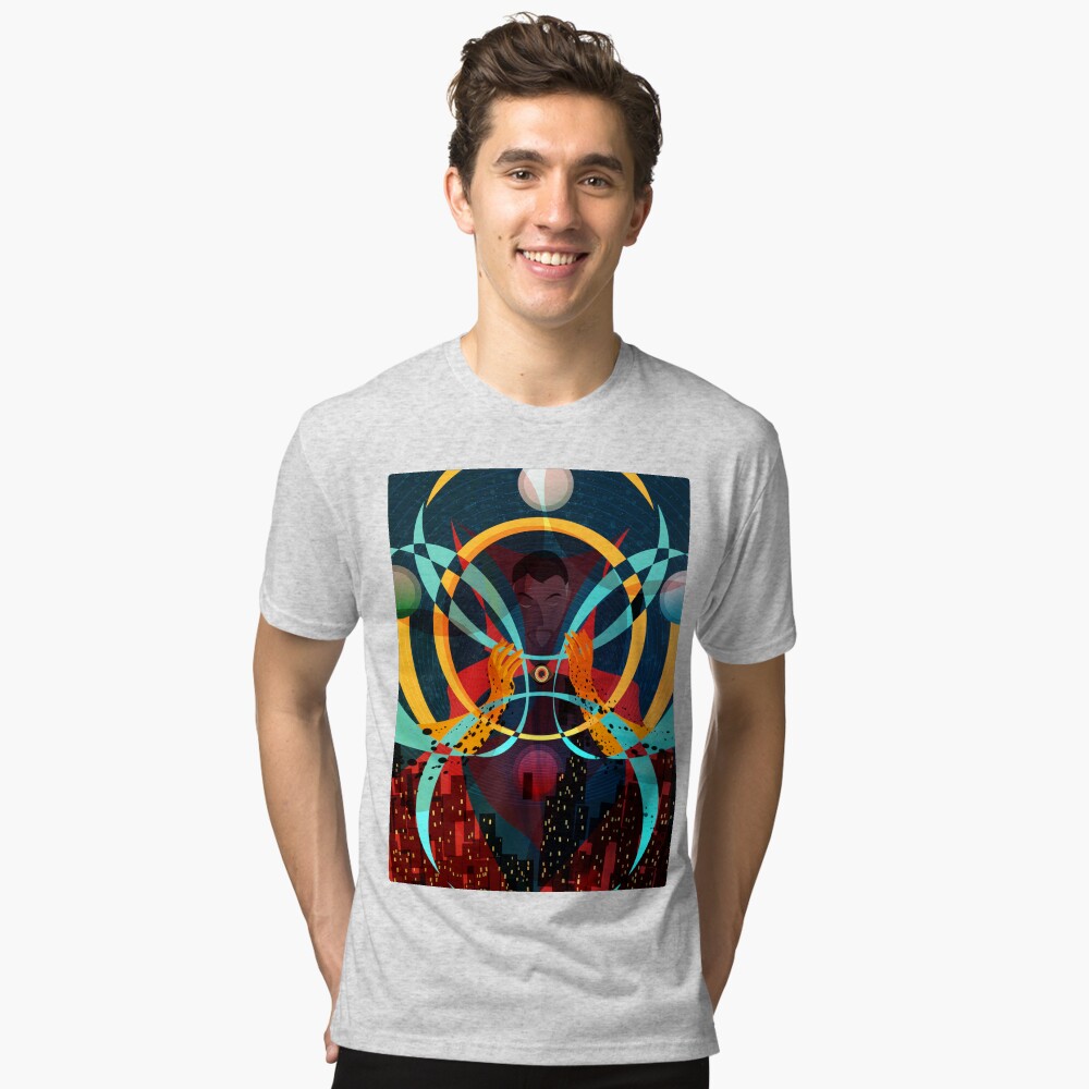 Item preview, Tri-blend T-Shirt designed and sold by modHero.