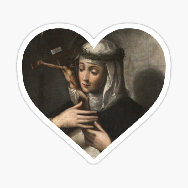 st catherine of siena Sticker