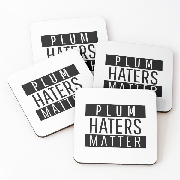 Item preview, Plum Haters Matter - funny fruit designed and sold by narilex.
