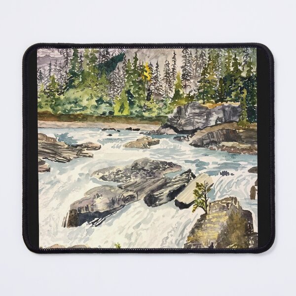 Item preview, Mountain stream designed and sold by wmeeresart.