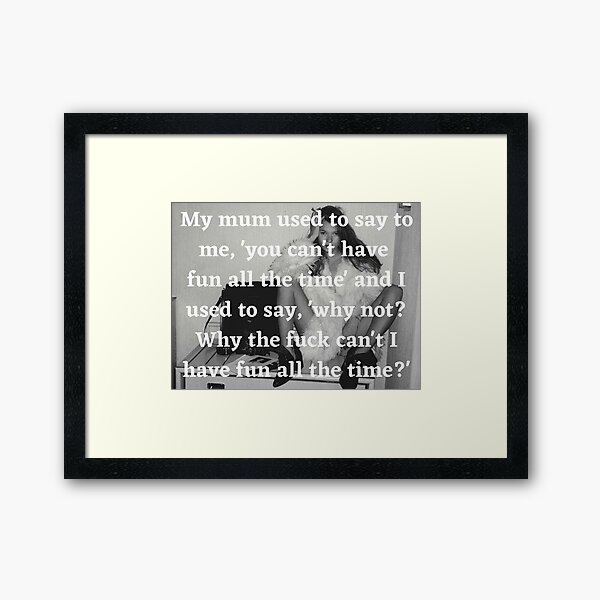 Item preview, kate moss quote designed and sold by girlblogger2008.