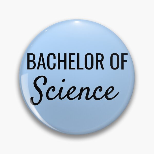 Item preview, Bachelor of Science Block and Cursive University Text Design designed and sold by SarahJisri.