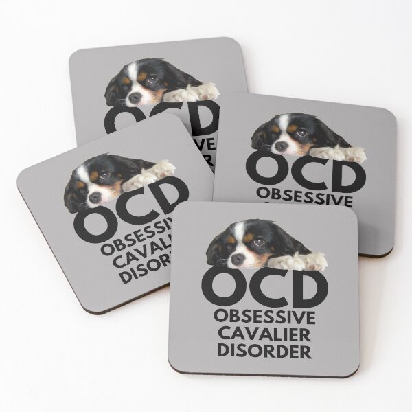 Item preview, OCD. Obsessive Cavalier Disorder. Obsessed! designed and sold by JellyBeenzz.