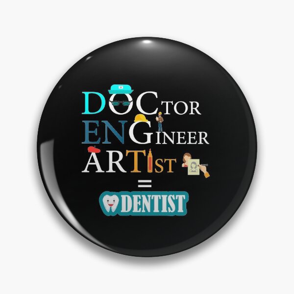 Item preview, Doctor Engineer Artist = Dentist : thanksgiving,wedding,event,christmas,santa,profession,assistant. designed and sold by comeonyassine21.