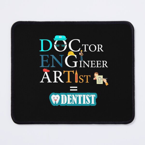 Item preview, Doctor Engineer Artist = Dentist : thanksgiving,wedding,event,christmas,santa,profession,assistant. designed and sold by comeonyassine21.