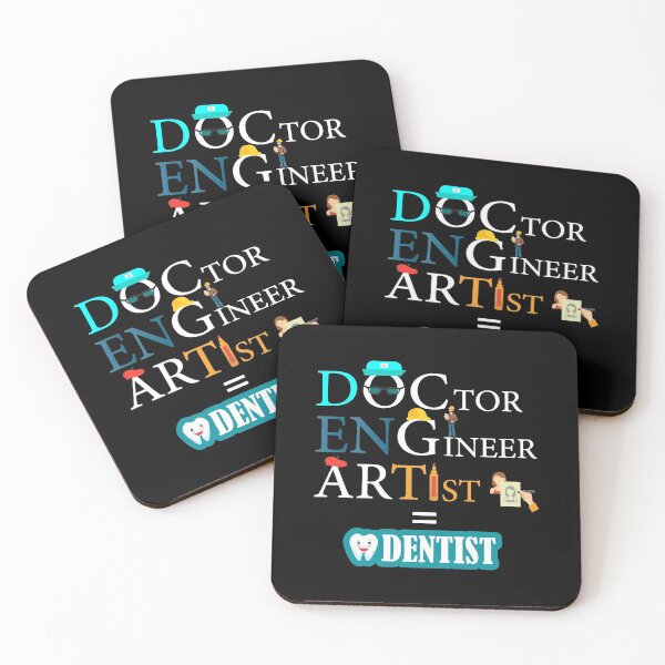 Item preview, Doctor Engineer Artist = Dentist : thanksgiving,wedding,event,christmas,santa,profession,assistant. designed and sold by comeonyassine21.