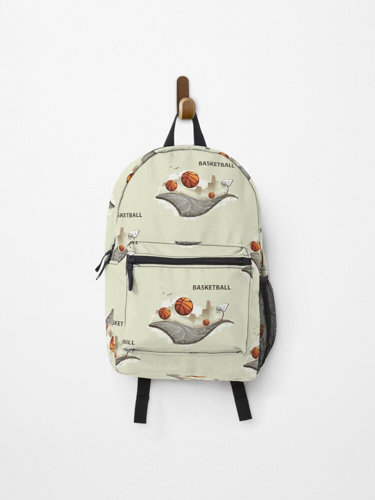 Thumbnail 1 of 3, Backpack, Creative Basketball designed and sold by Haxino.