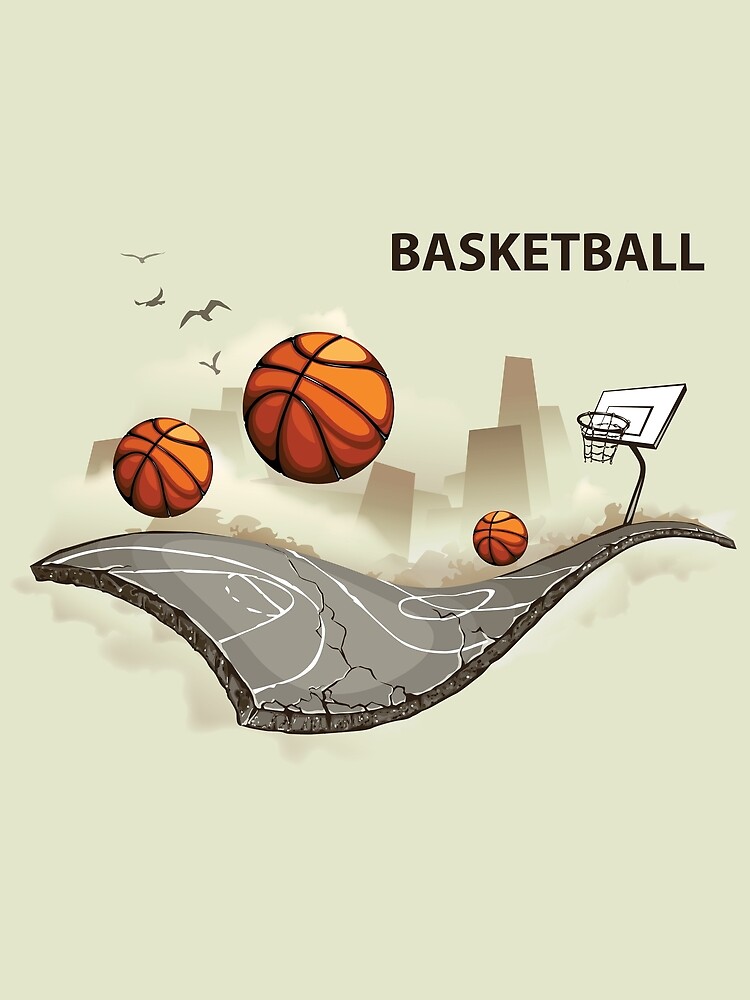 Thumbnail 3 of 3, Scarf, Creative Basketball designed and sold by Haxino.