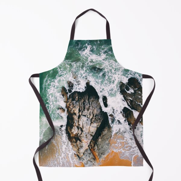 Item preview, Blue Ocean Rocky Waves designed and sold by yousseftalat2.
