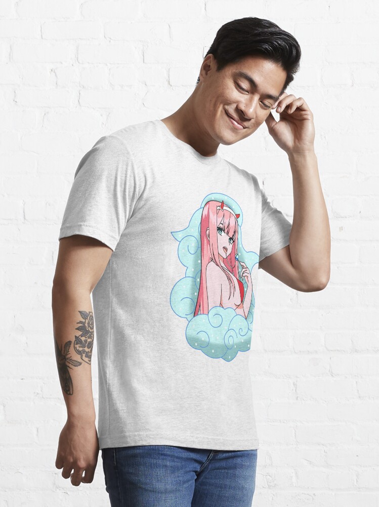 Zero two *With bra* Essential T-Shirt for Sale by AmelieLacroix